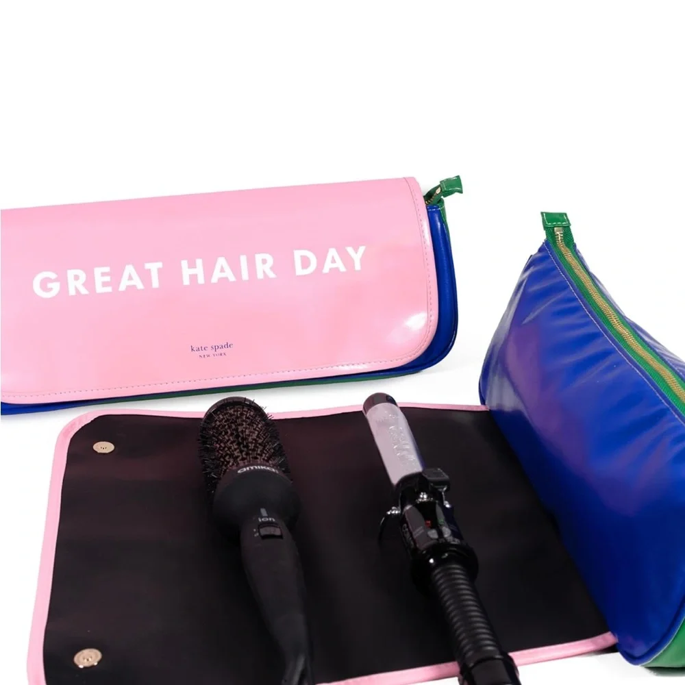 Kate Spade “GREAT HAIR DAY” Hair Appliance Travel Bag, BNWT - Picture 5 of 10